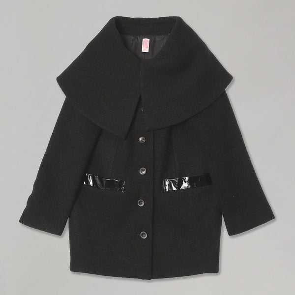 フェティコ(FETICO)｜Boucle Wool Cape Coat｜Forget-me-nots Online Store