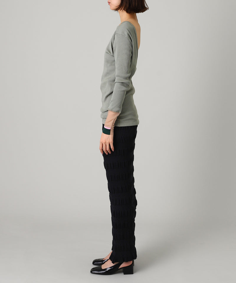 Stripe Knit Maxi Skirt-FETICO-Forget-me-nots Online Store