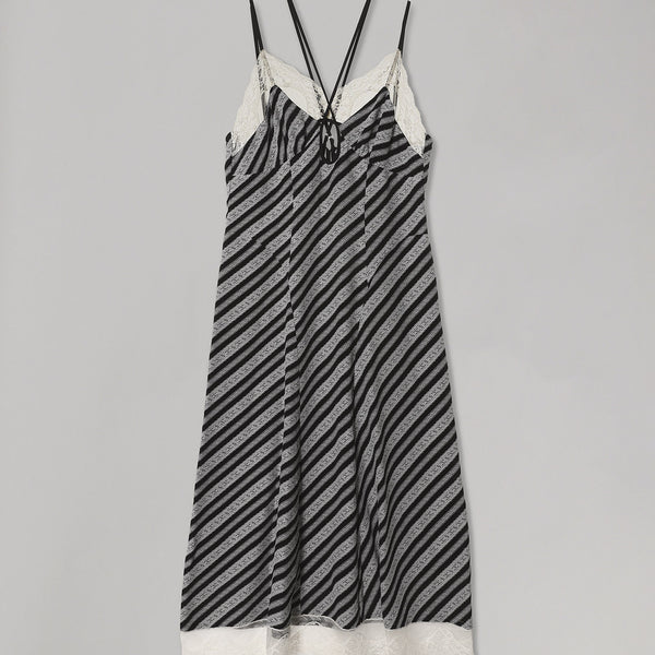 FETICO LACE KNIT SLIP DRESS フェティコ(FETICO)｜Lace Jaquard