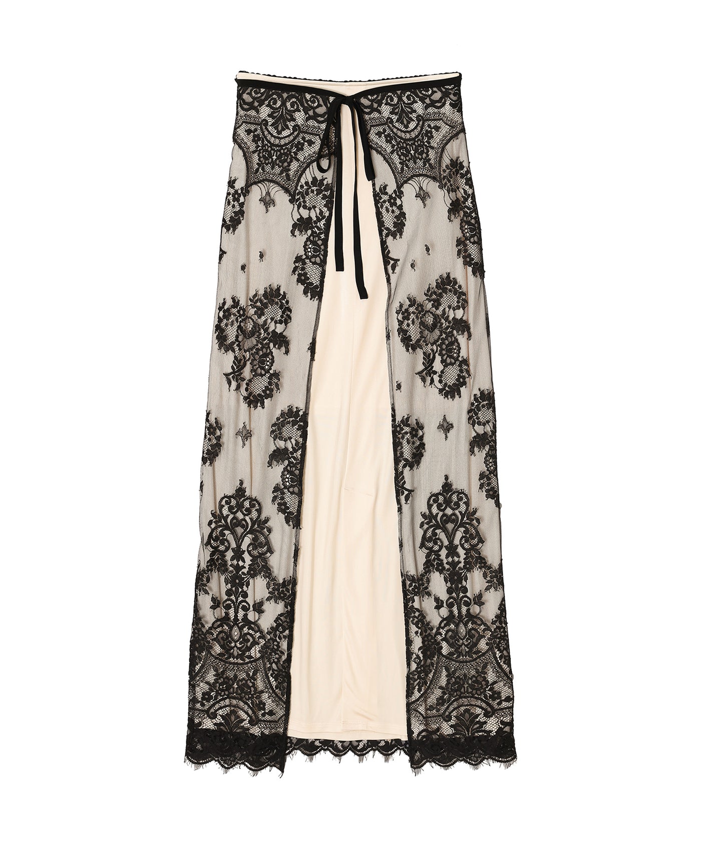 Embroidered Lace Skirt｜フェティコ(FETICO)｜Forget-me-nots Online