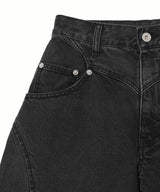 Organic Cotton Curve-Fit High-Rise Jeans-FETICO-Forget-me-nots Online Store