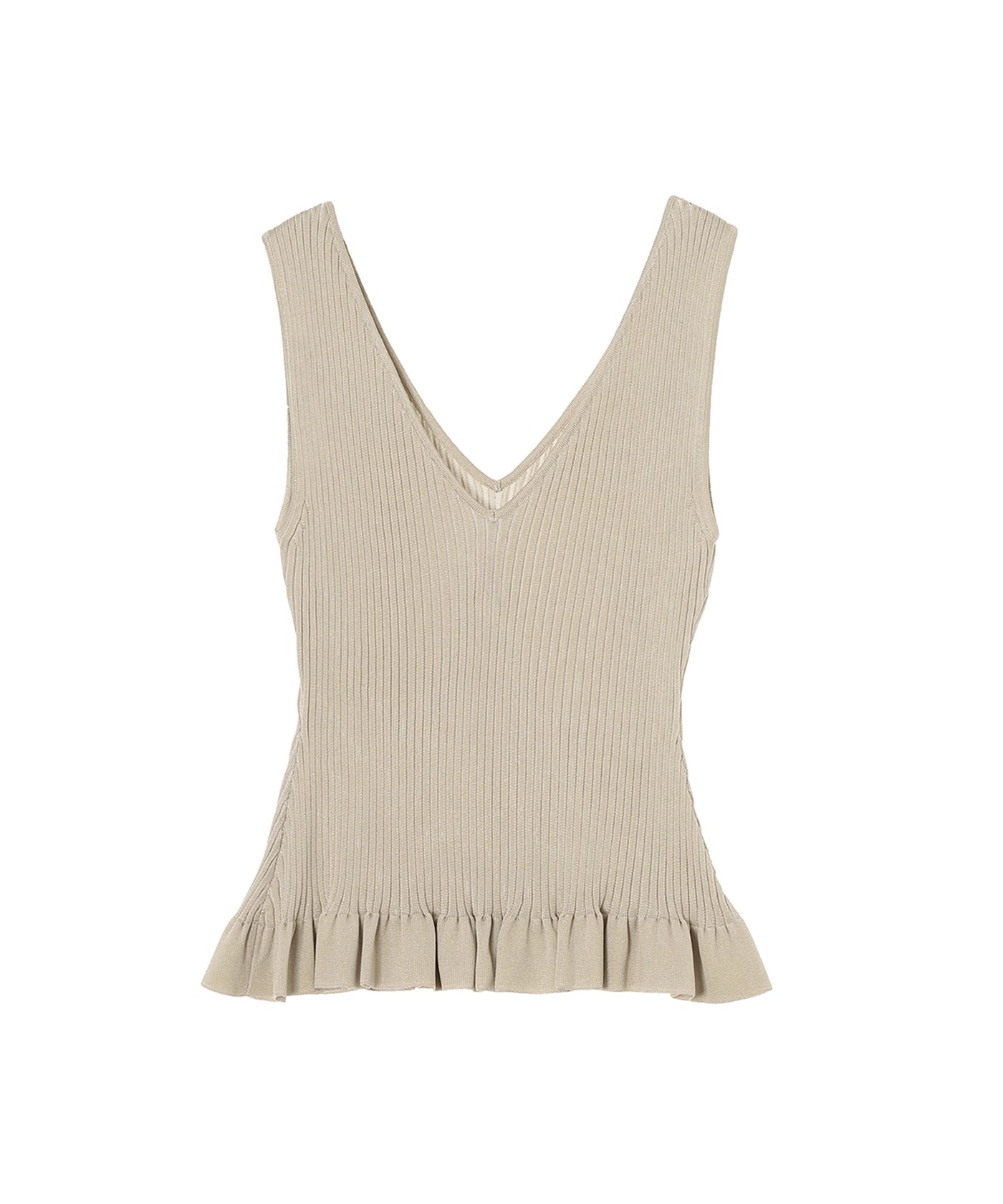 Damask-Pattern Rib Knit Sleeve｜フェティコ(FETICO)｜Forget-me-nots