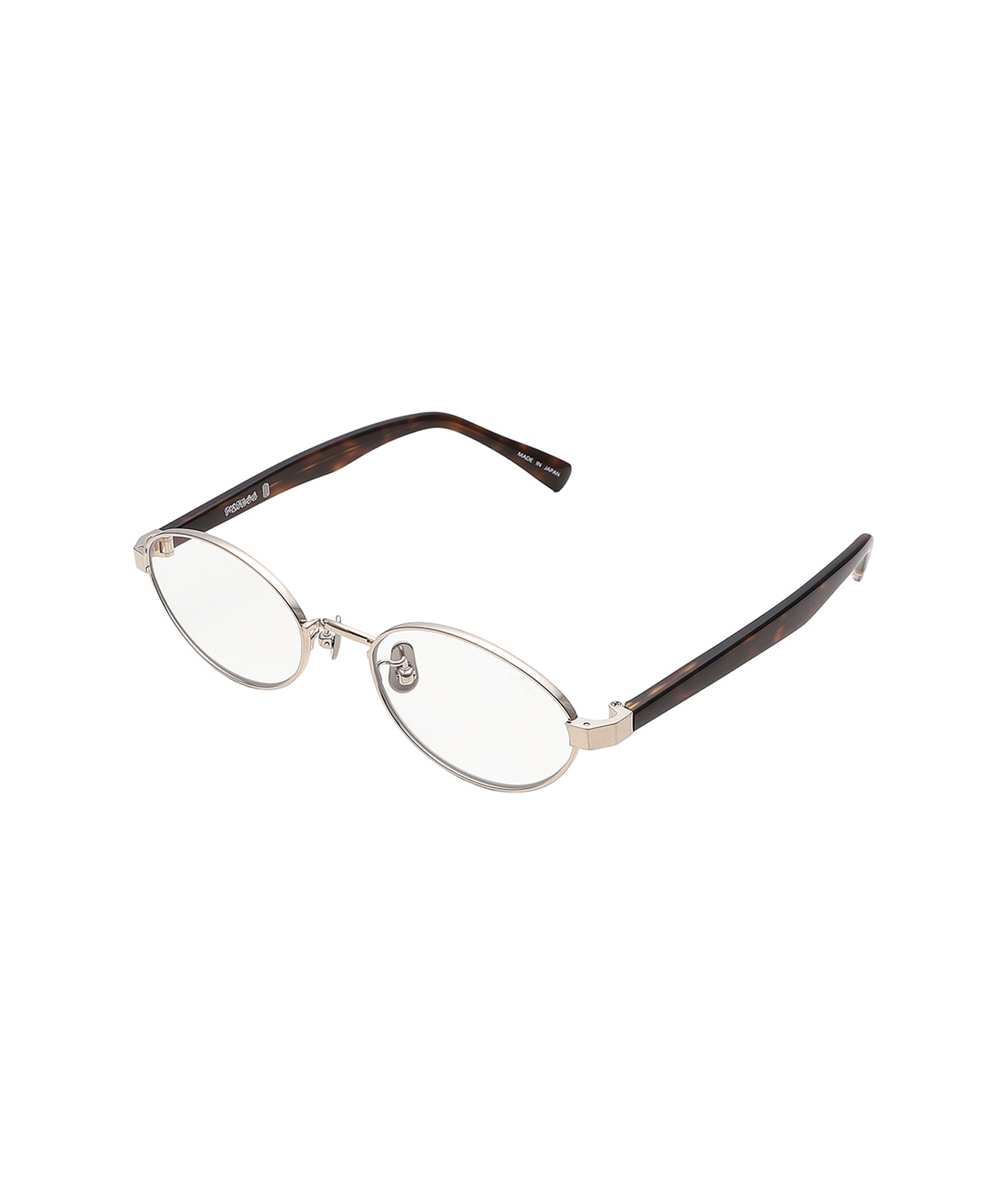 X Blanc Metal Oval Glasses｜フェティコ(FETICO)｜Forget-me-nots