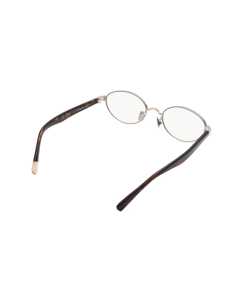 X Blanc Metal Oval Glasses｜フェティコ(FETICO)｜Forget-me-nots
