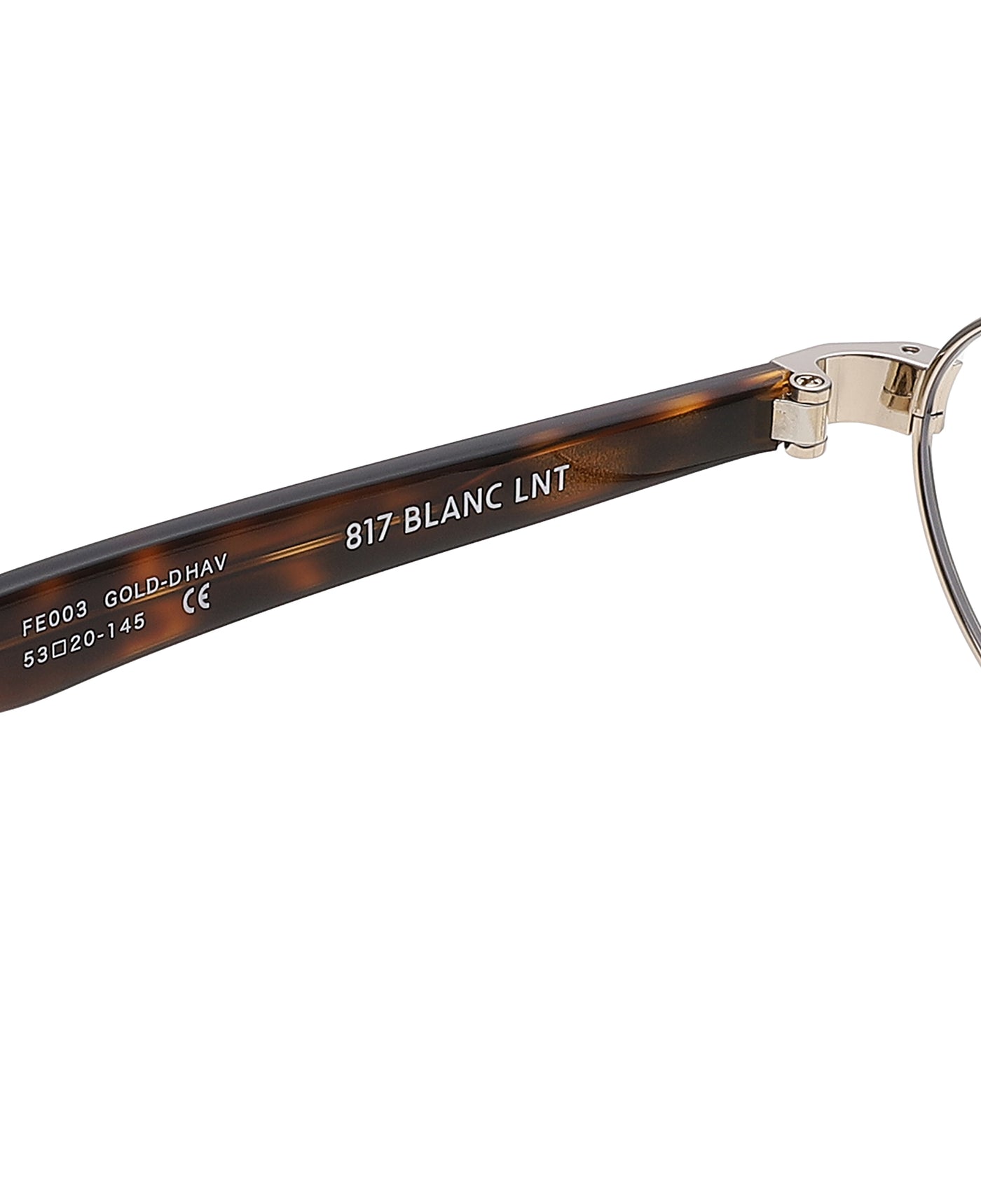X Blanc Metal Oval Glasses｜フェティコ(FETICO)｜Forget-me-nots
