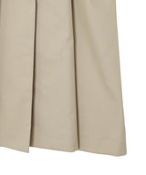 Cotton Twill Gathered Soutien Collar Coat-FETICO-Forget-me-nots Online Store