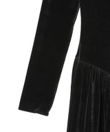 Velour Sweetheart Maxi Dress-FETICO-Forget-me-nots Online Store