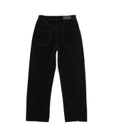 Flocked Denim Slim Jeans