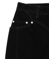 Flocked Denim Slim Jeans