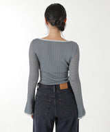 Lace Knit Sweetheart Bodysuit-FETICO-Forget-me-nots Online Store