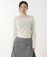 モデル身長：165cm / カラー：White / サイズ：36