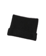 Black Boxy Beanie