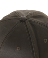 Cat earflap black denim Baseball Cap