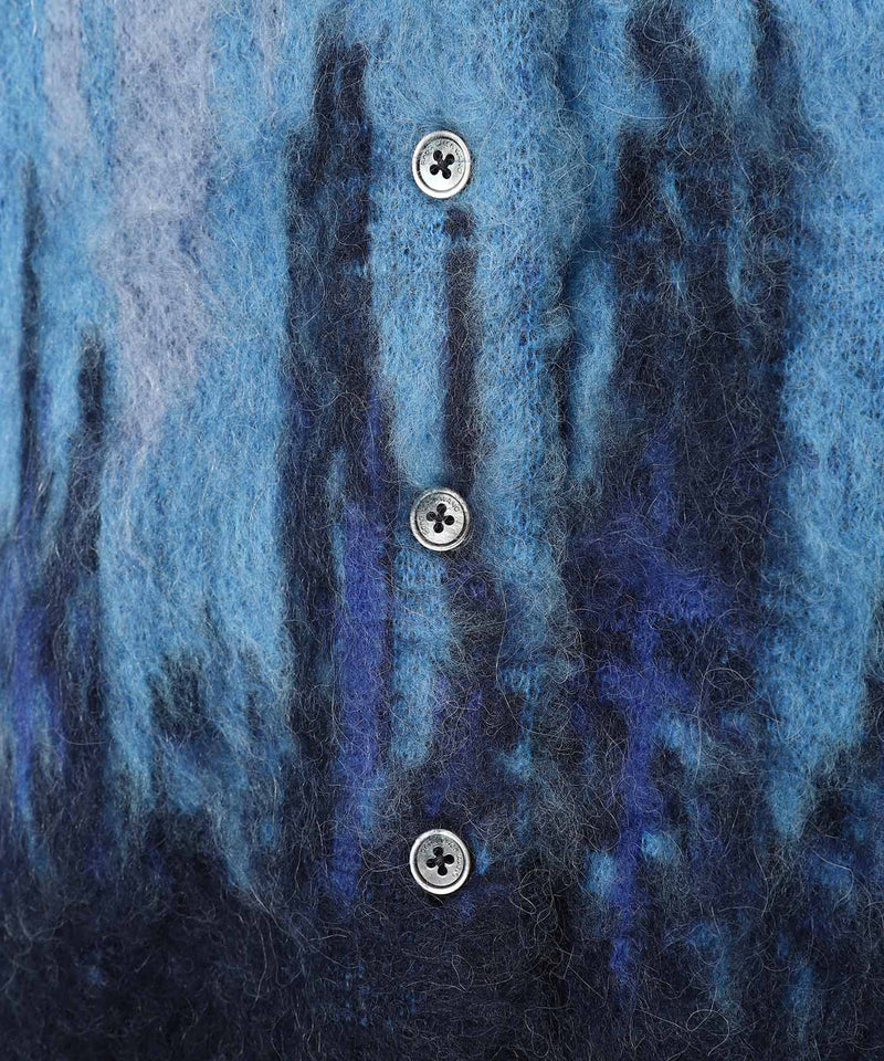 Cropped Graident Knit Cardigan-Feng Chen Wang-Forget-me-nots Online Store