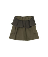 Green Cargo Skirt