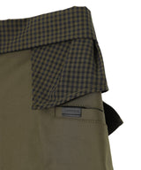 Green Cargo Skirt