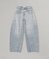 Double Wasit Denim Trousers-Feng Chen Wang-Forget-me-nots Online Store
