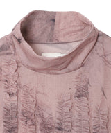 Printed Plant Dye Top-Feng Chen Wang-Forget-me-nots Online Store