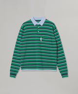 Knit Stripe Polo-HOMME girls-Forget-me-nots Online Store