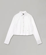 Cropped Shirt (Solid)-HOMME girls-Forget-me-nots Online Store