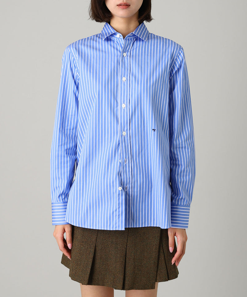 Striped Shirt(Classic)-HOMME girls-Forget-me-nots Online Store