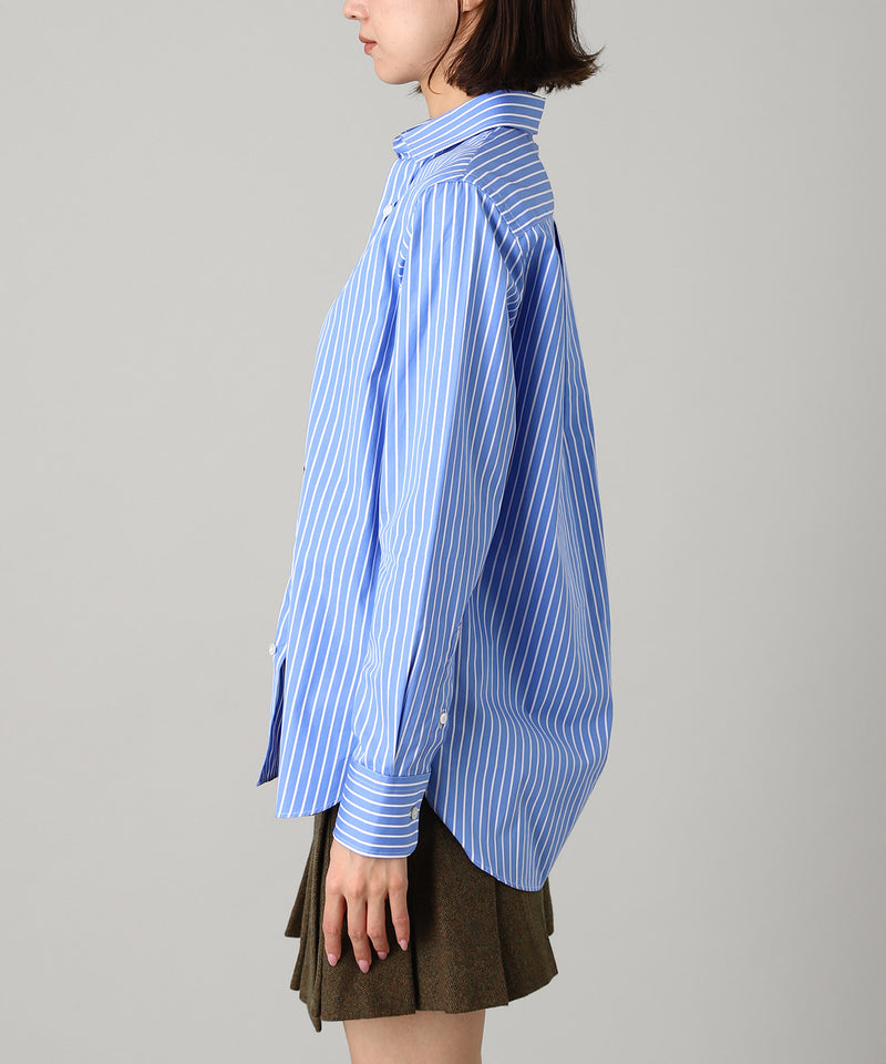 Striped Shirt(Classic)-HOMME girls-Forget-me-nots Online Store