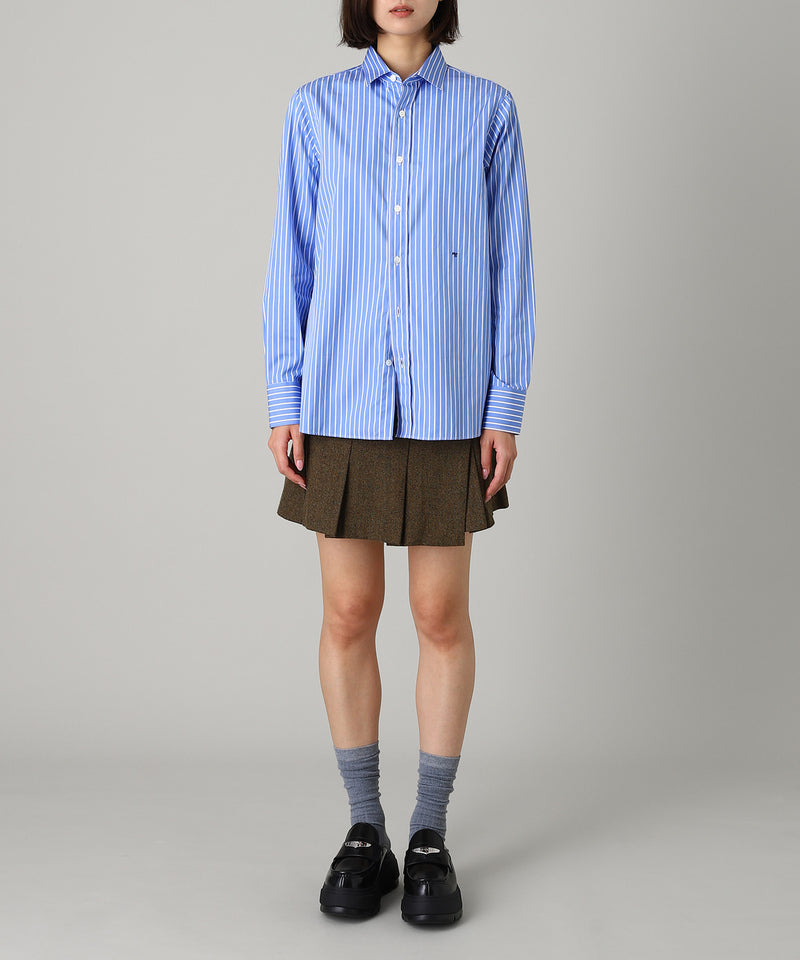 Striped Shirt(Classic)-HOMME girls-Forget-me-nots Online Store