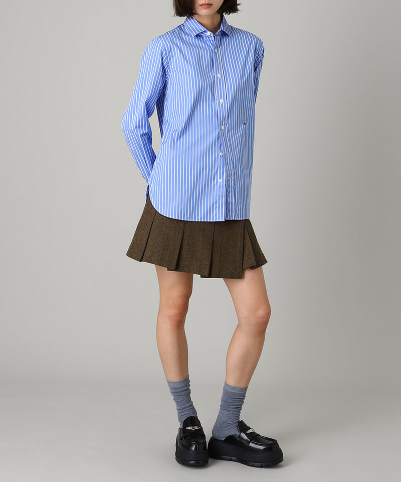 Striped Shirt(Classic)-HOMME girls-Forget-me-nots Online Store