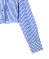 Striped Shirt(Cropped)-HOMME girls-Forget-me-nots Online Store