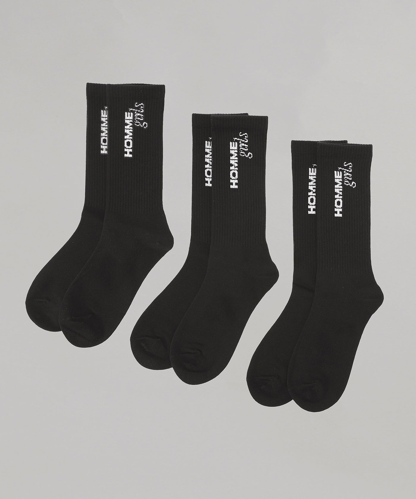 オムガールズ(HOMME girls)｜Socks (3-Pack)｜Forget-me-nots