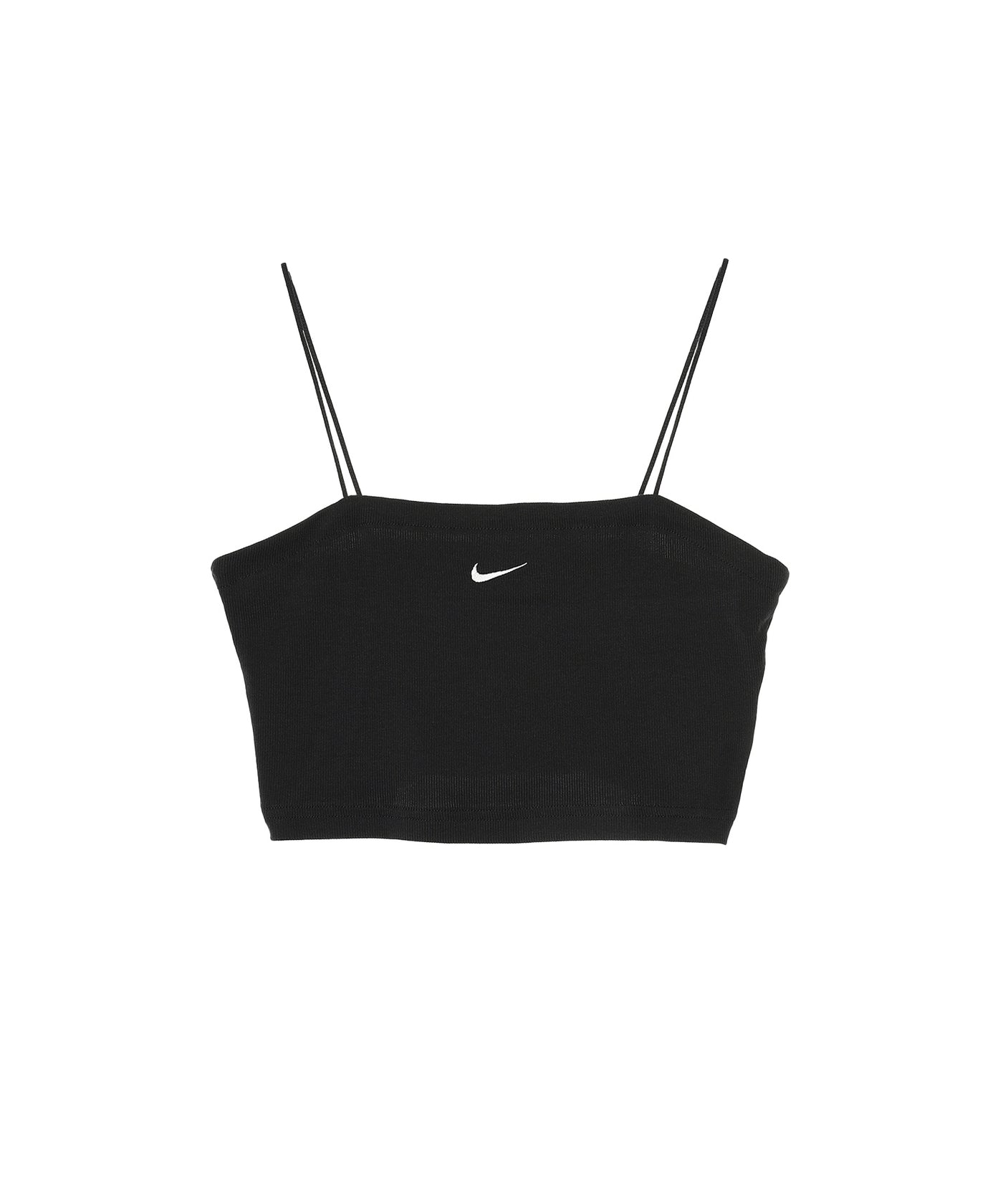 Nike Wmns Nsw Chll Knit Mrib 2N1 S/S Top ｜ナイキ(NIKE)｜Forget-me