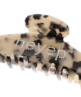 Fine Rhinestone Logo Hair Clip-heyep-Forget-me-nots Online Store