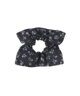 Floral Denim Square Scrunchie-heyep-Forget-me-nots Online Store