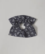 Floral Denim Square Scrunchie-heyep-Forget-me-nots Online Store