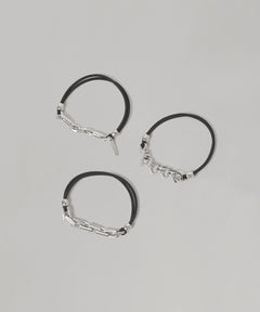 Mixed Chain Hair Tie - 3 Piece-heyep-Forget-me-nots Online Store