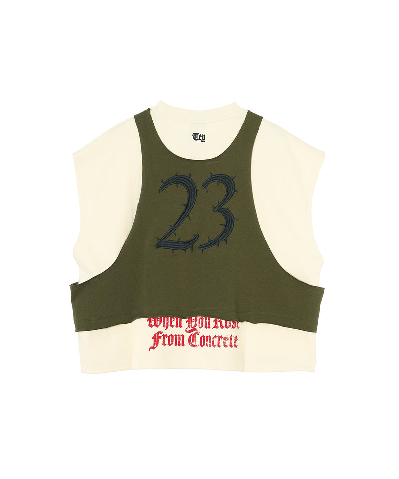 Jordan x Teyana Taylor Women's Tシャツ Sサイズ Jordan x Teyana Taylor Women's Vintage T-shirt Coconut Milk - SS23