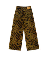 Printed Flock Denim Baggy Jeans-GANNI-Forget-me-nots Online Store