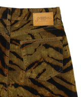 Printed Flock Denim Baggy Jeans-GANNI-Forget-me-nots Online Store