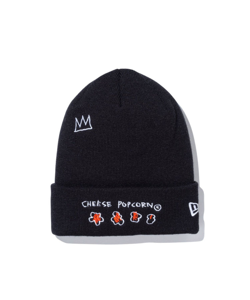 Basic Cuff Knit Basquiat Cheese Blk-NEW ERA-Forget-me-nots Online Store
