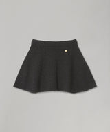 Chunky Wool Mix Mini Skirt-GANNI-Forget-me-nots Online Store