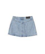 3 Stripes Mini Skirt Denim-adidas-Forget-me-nots Online Store