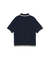 Cable Knit Cali Tee Polo