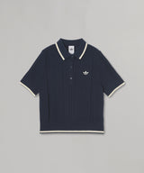 Cable Knit Cali Tee Polo