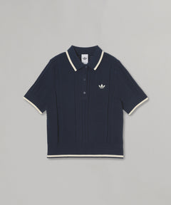 Cable Knit Cali Tee Polo-adidas-Forget-me-nots Online Store