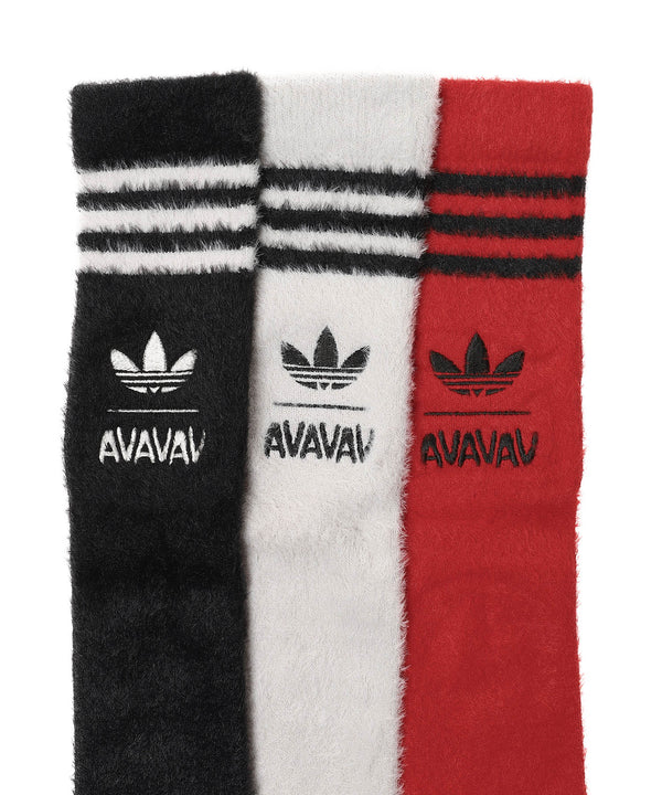 Adidas Originals by AVAVAV Fuzzy Socks