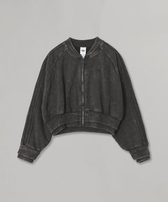 Sst Double Layered Cropped Track Top-adidas-Forget-me-nots Online Store