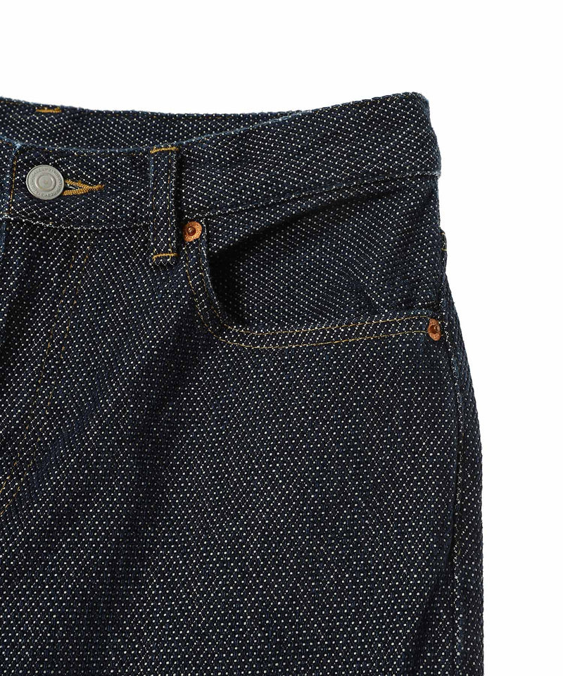 Wave Panelled Pants-kotohayokozawa-Forget-me-nots Online Store