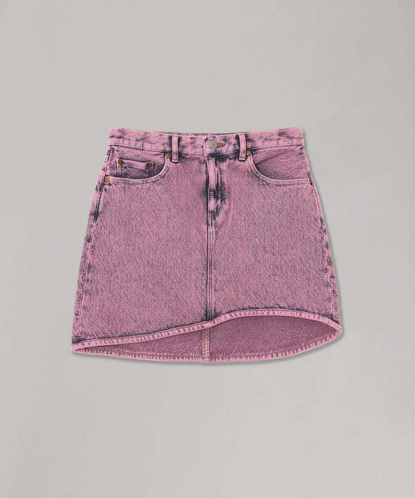 Wave Cut Dyed Skirt-kotohayokozawa-Forget-me-nots Online Store