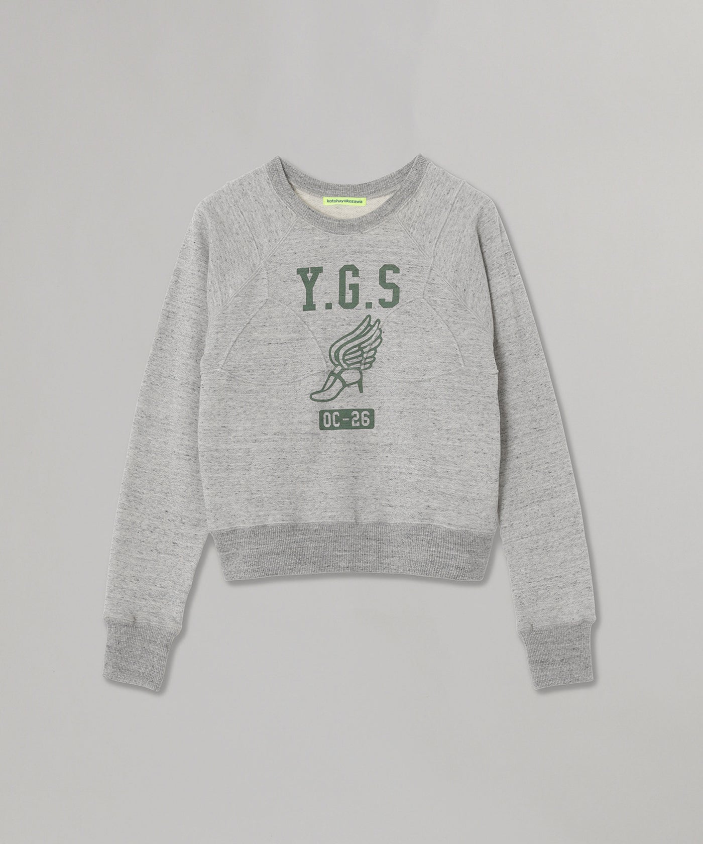 Bra Code Raglan Sweatshirt｜コトハヨコザワ(kotohayokozawa)｜Forget
