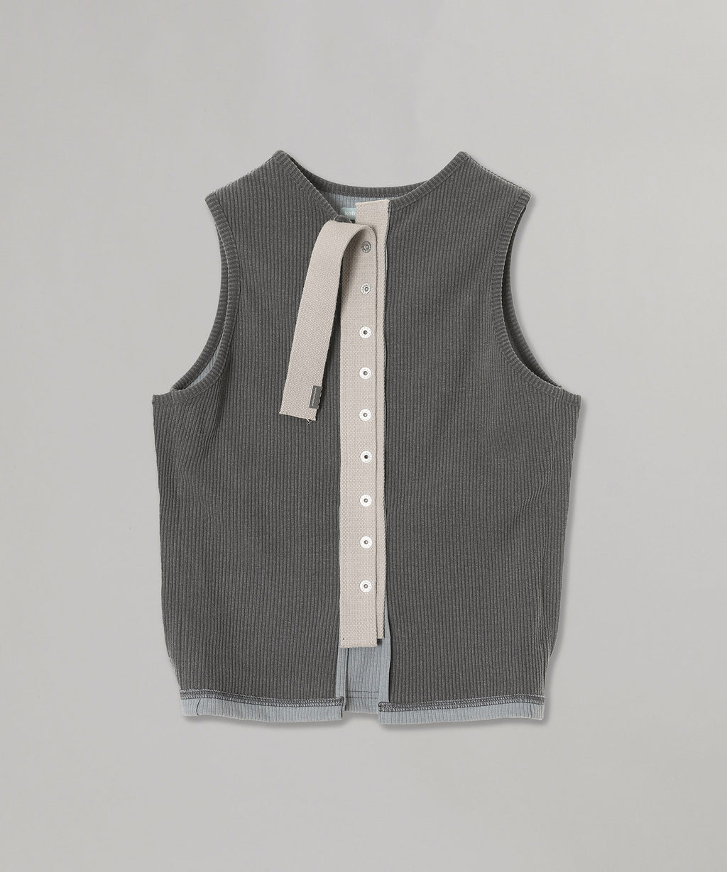 Click Dot Tank Top｜コトハヨコザワ(kotohayokozawa)｜Forget-me-nots